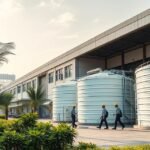 عزل خزانات المياه شمال الرياض