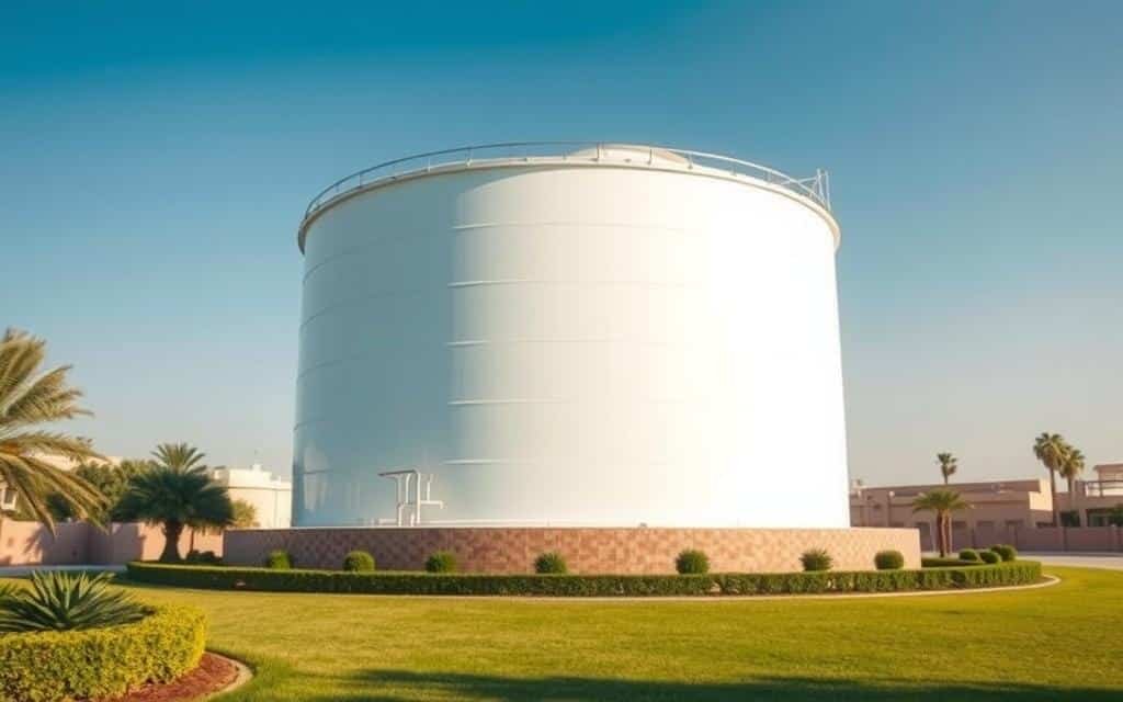 عزل خزانات المياه غرب الرياض